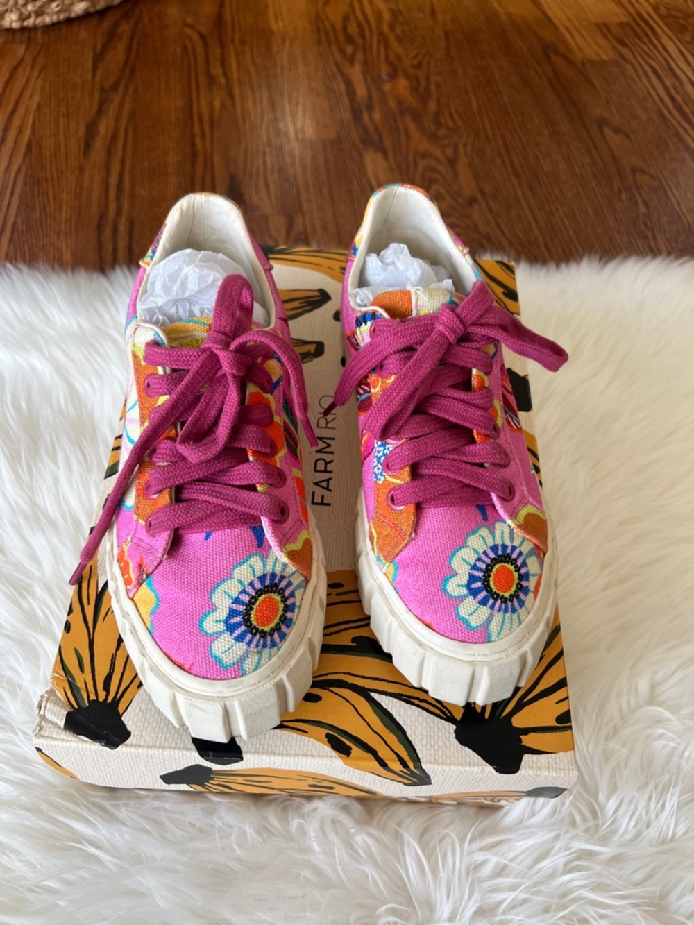 FARM Rio Full Garden Platform Sneakers